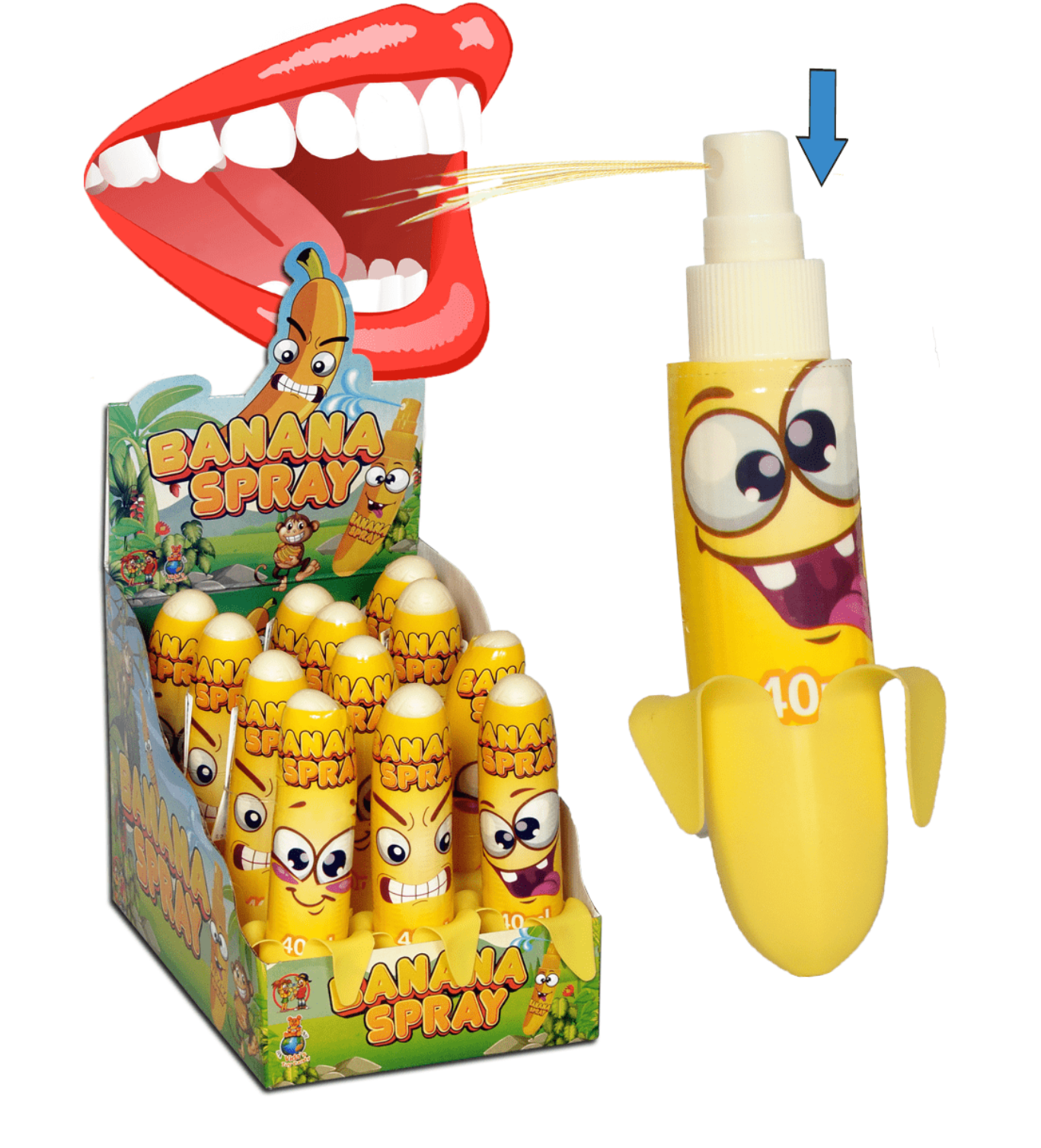 Big Banana Spray 40ml - 🍭CandyDaddy🍬