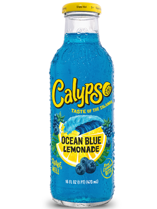 CALYPSO OCEAN BLUE LEMONADE ÁFONYÁS LIMONÁDÉ 473ML