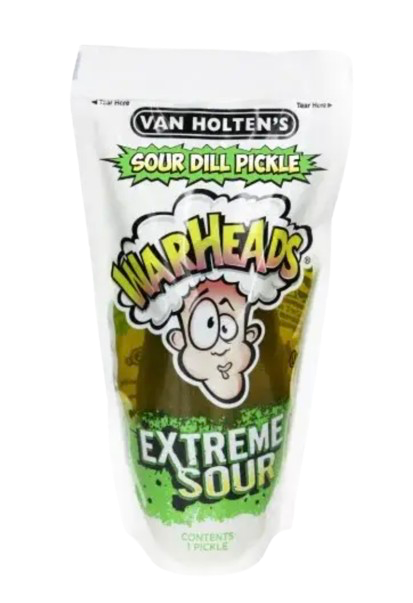 Van Holten's Warheads Pickle - Extra Savanyú uborka 140g