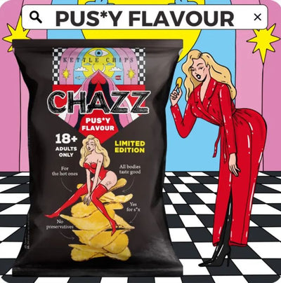 Chazz Vagina ízű burgonyachips 90g