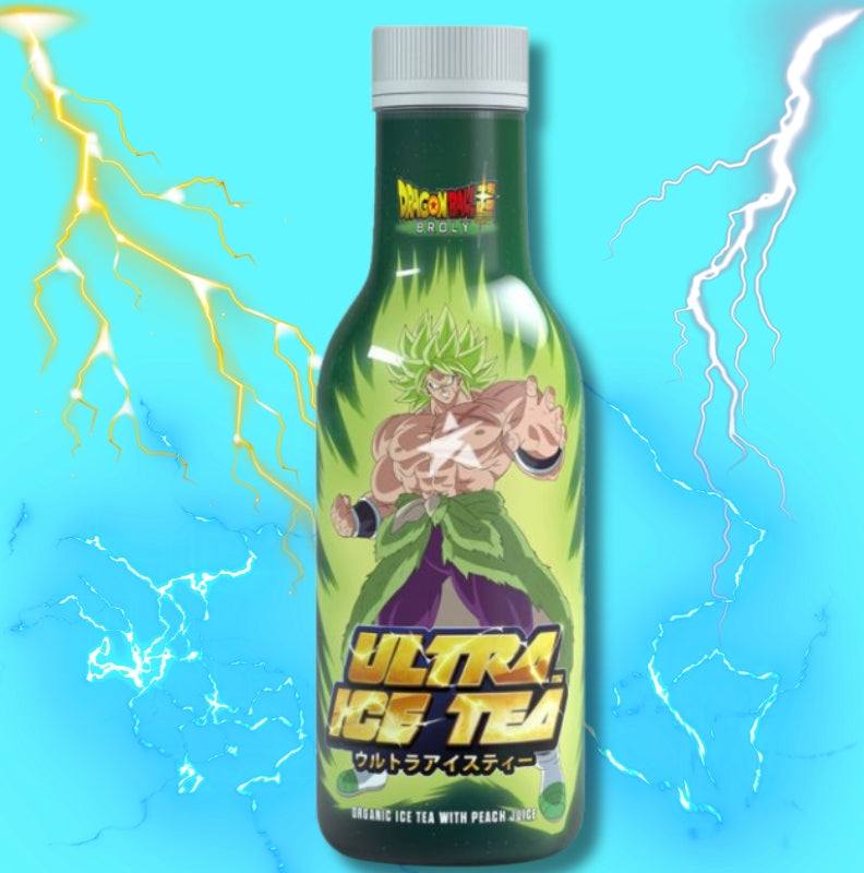 Ultra Ice Tea Dragon Ball Super Broly feketetea - őszibarack ízű tea 500ml