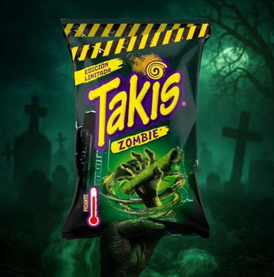 Takis Zombie Habanero - lime Limitált Halloween kiadás 100g