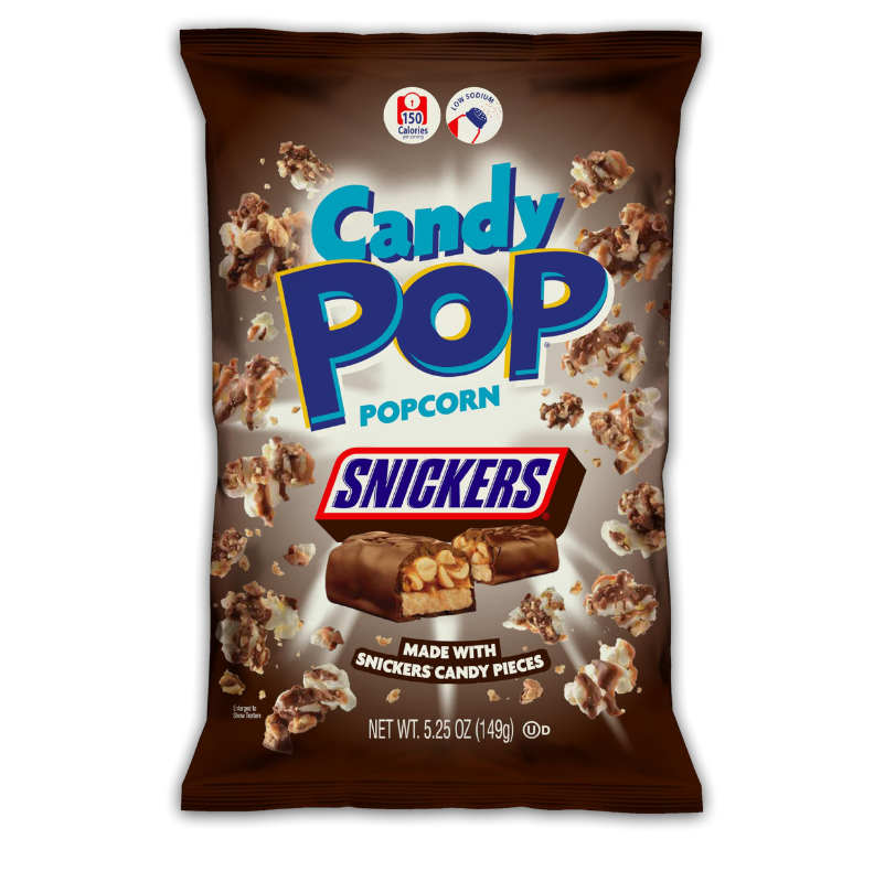 Candy Pop Snickers Popcorn 149g SUA