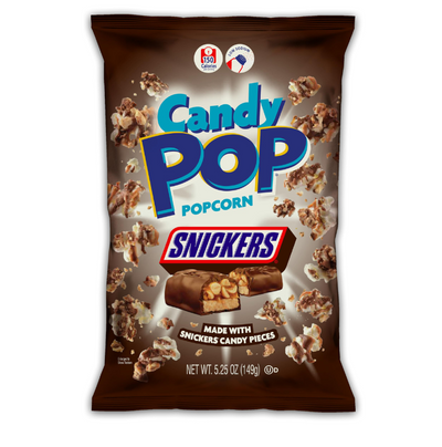Candy Pop Snickers Popcorn 149g USA - 🍭CandyDaddy🍬