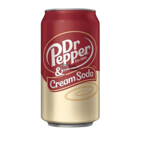 Dr. Pepper Cream Soda 355ml USA - 🍭CandyDaddy🍬