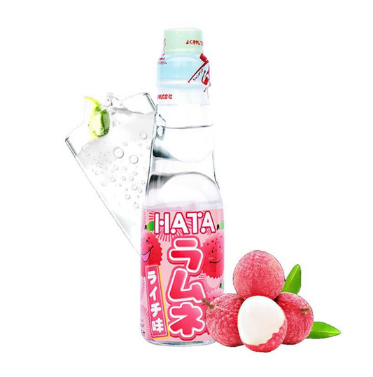 Băutură japoneză Hata Ramune Lychee 200 ml