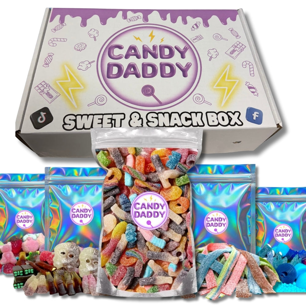 Mieszanka cukrowa Best of Candydaddy Gum w pudełku upominkowym 5x500g
