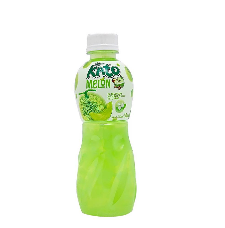 Suc de pepene galben Kato cu Jeleu de Cocos Bucăți 320ml