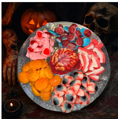 Halloween Candy Platter - horror gumicukor mix tál Limitált 1100g