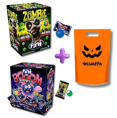 Óriás Halloween Cukorka csomag 400 db-os + ajándék fogantyús tasakkal