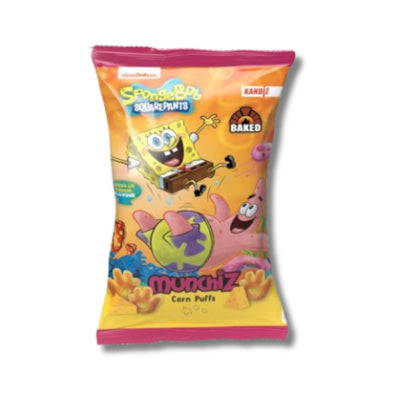 Munchiz kukorica puffancs Cheddar Cheese 40g - Spongyabob