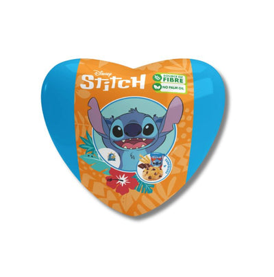 Szívecskés tartó csokis keksszel 11g - Stitch