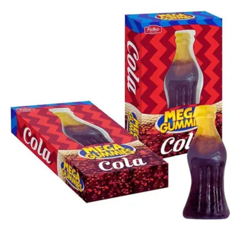 Mega Gummies Cola XXL óriás Cola gumicukor 600g