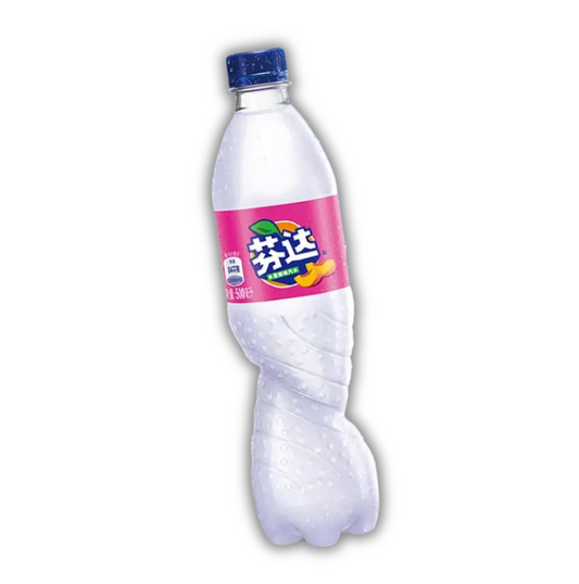 Băutură răcoritoare Fanta White Peach cu aromă de piersici 500ml