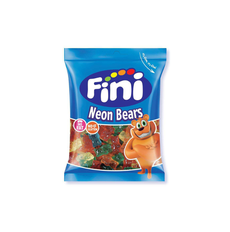 Fini Neon Bears gumimacik 75g