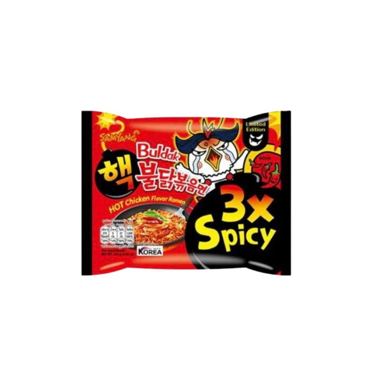 Buldak 3x spicy ramen noodles