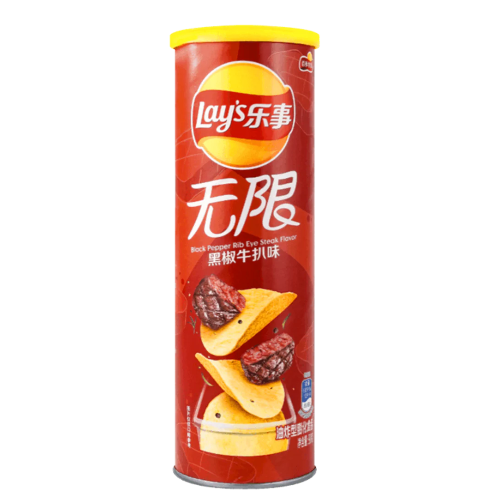 Lay's Black Pepper Rib Eye Steak 90g