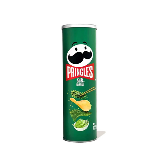 Pringles Seaweed -Tengeri alga, hínár ízű chips 90g