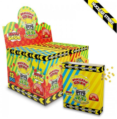 Nuclear Strike Candy Brainz extra savanyú cukorkák 40g - 🍭CandyDaddy🍬