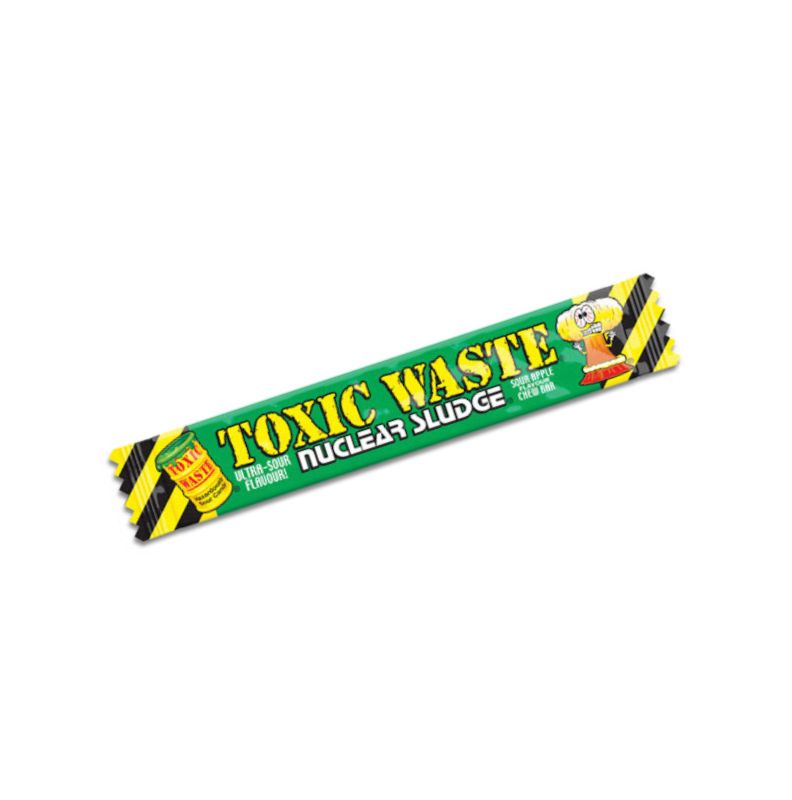 Toxic Waste Apple  Chew Bar - Almás Olvadós Rágó  20g