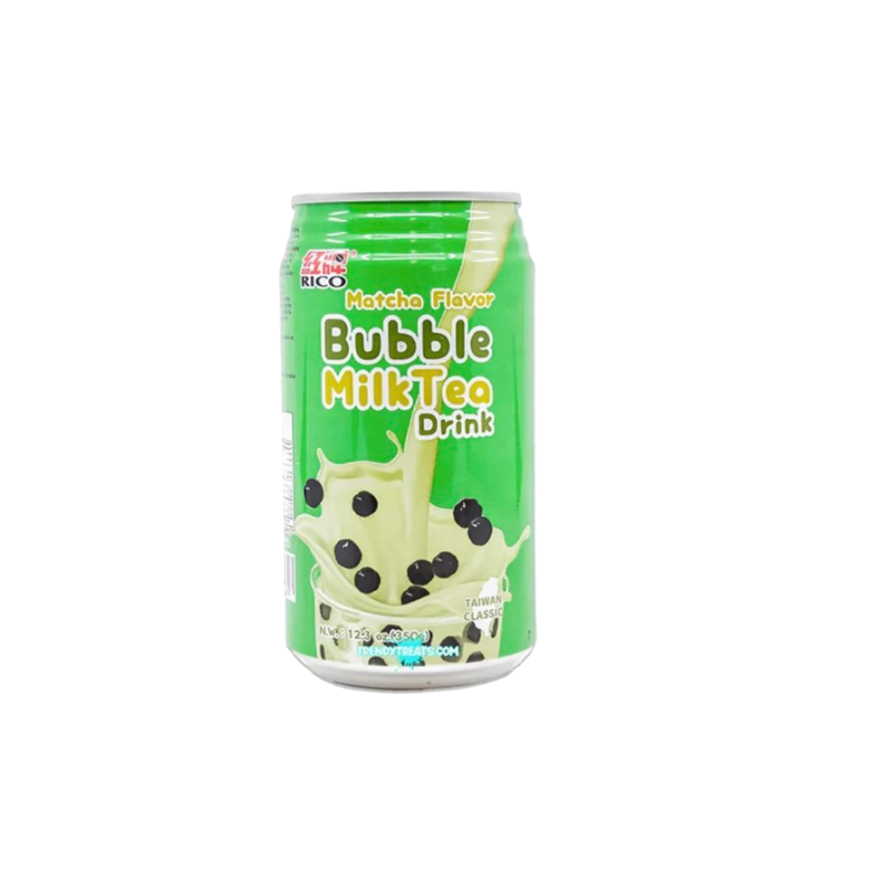 Rico Bubble Milk Tea 350ml băutură cu lapte cu aromă Matcha