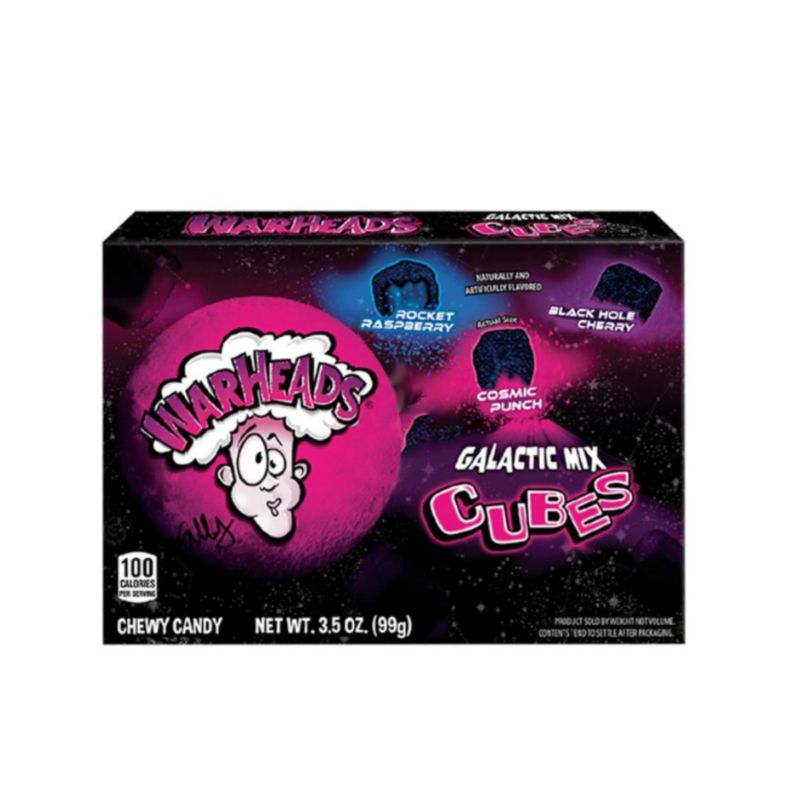 WarHeads Chewy Cubes Galactic Mix 99g