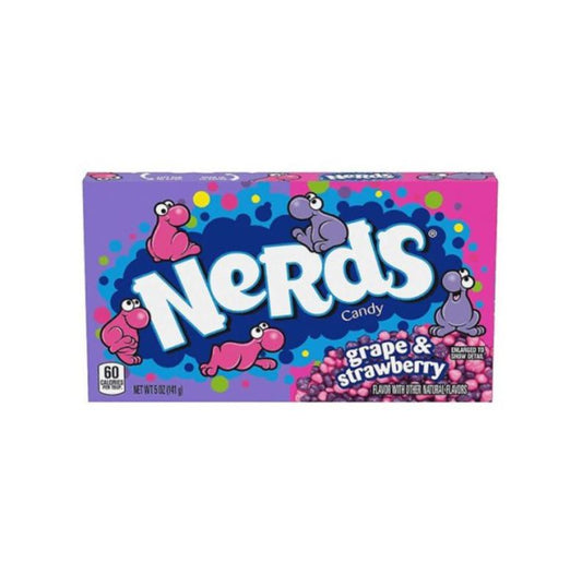 Nerds Strawberry Grape 141g eper-szőlő  amerikai cukorkák