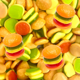 Hamburger gumicukor 80g Pedro