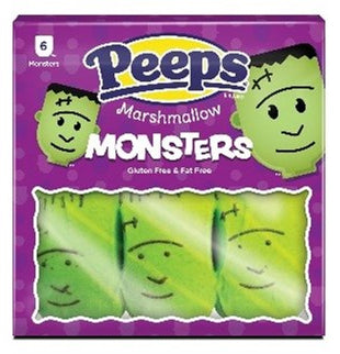 Peeps Marshmallow Monsters 85g 6 darab Halloween Szörny pillecukor