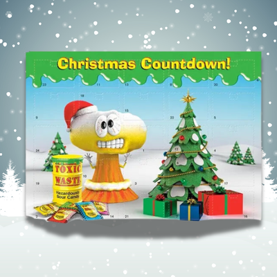 Toxic Waste Christmas Countdown Extra Sour Advent Calendar 75g