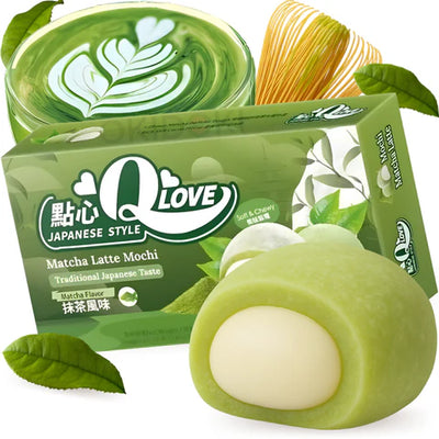 QLove Matcha Latte Mini Mochi 80g