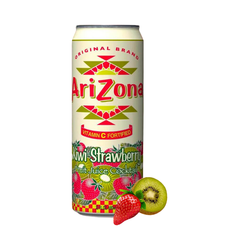 Arizona kiwi and Strawberry üdítőital - eper -kiwi 680ml