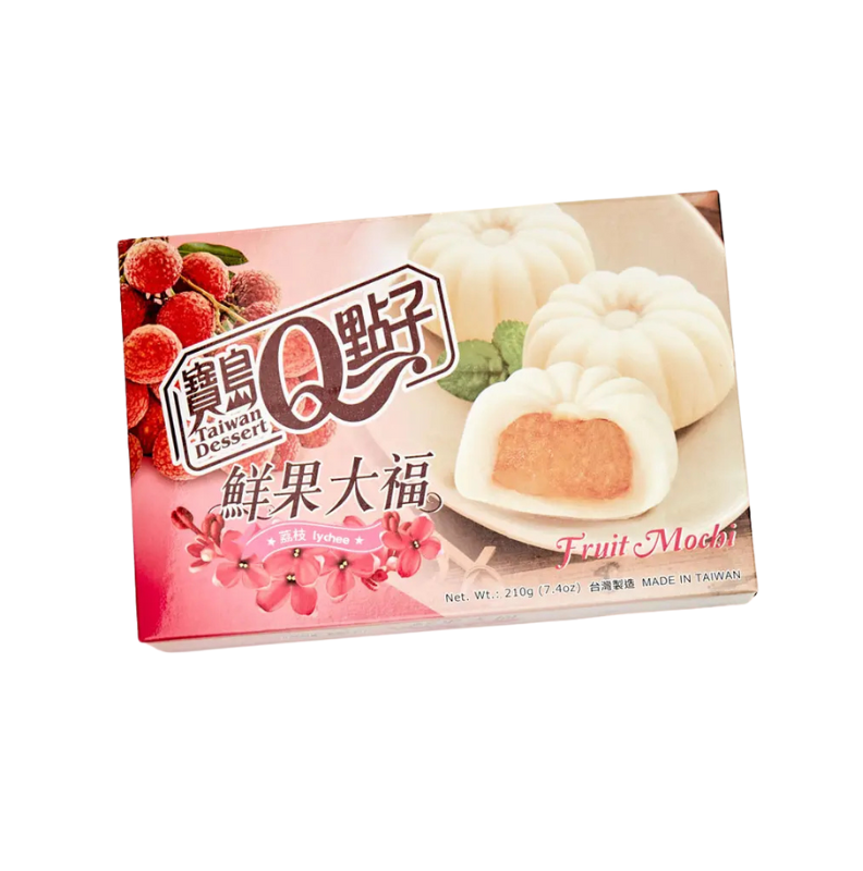 Q Fruit Mochi Lychee licsi ízű 210g