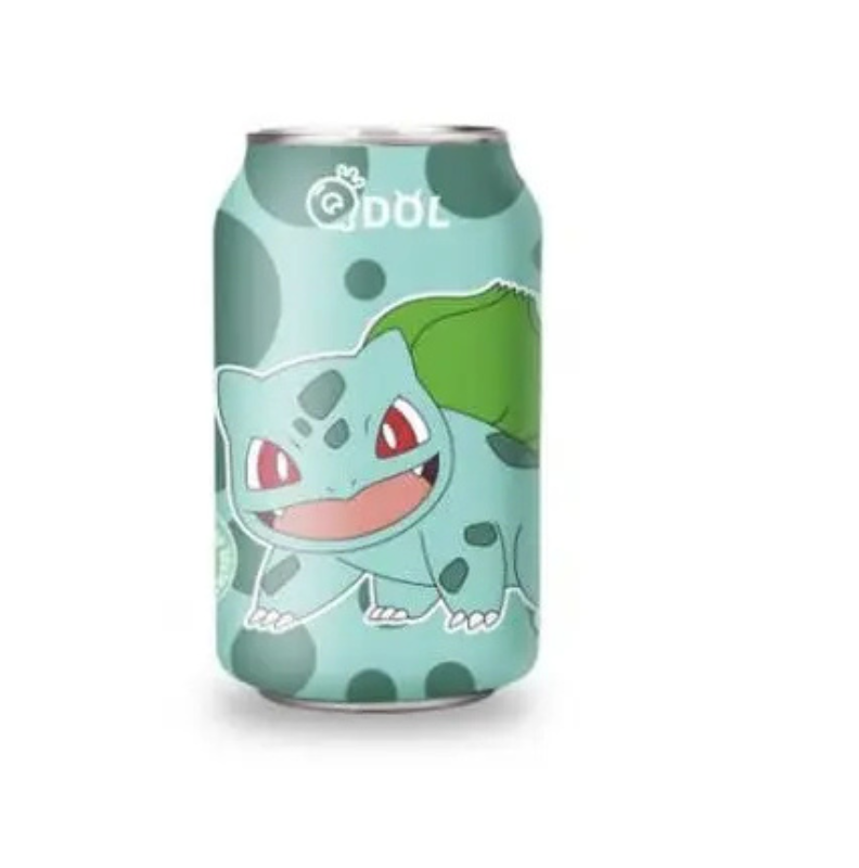 Qdol Pokemon Bulbasaur szőlő ízű üdítő 330ml