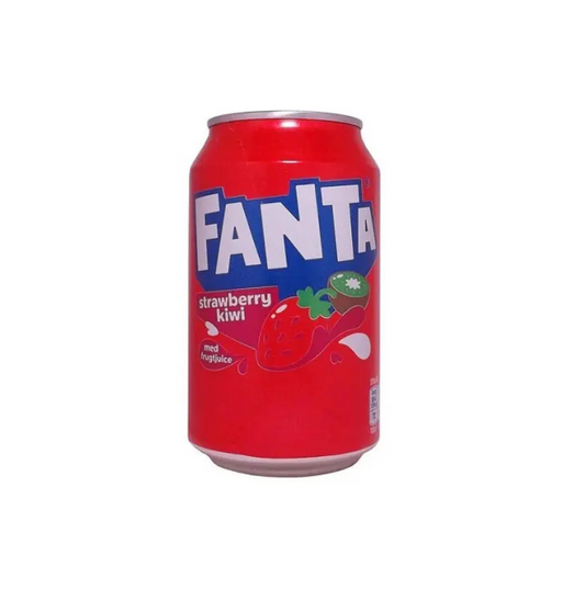 Fanta bautura racoritoare cu aroma de capsuni-kiwi 330ml