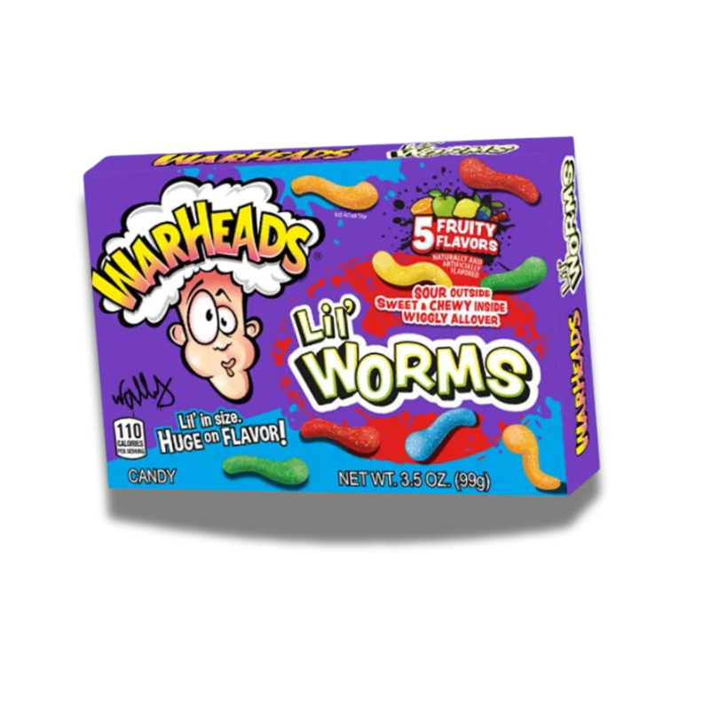 Warheads Sour Worms 99g I Savanyú Gumicukor - 🍭CandyDaddy🍬