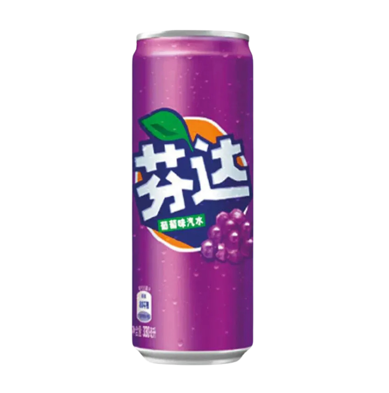 Aromă de struguri Fanta asiatică 330 ml