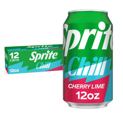 Sprite Chill Cherry Lime -Cseresznye Lime üdítő 355ml