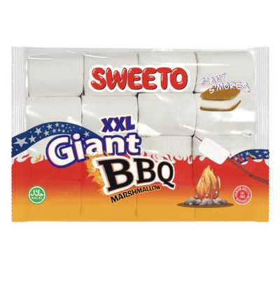 Sweeto XXL BBQ Marshmallow - BBQ óriás pillecukor 360g