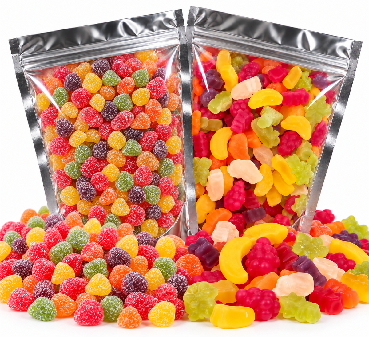 Retro zselé + Zselés trópusi mix csomag 2x1kg