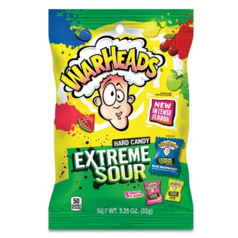 Warheads Extrém savanyú cukorkák 57g