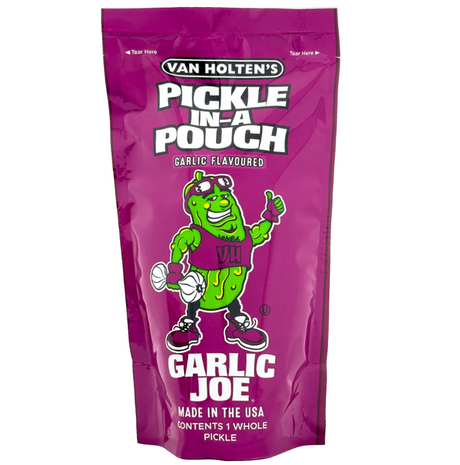 Van Holten's Garlic Joe - fokhagymás savanyú uborka 306g USA - 🍭CandyDaddy🍬