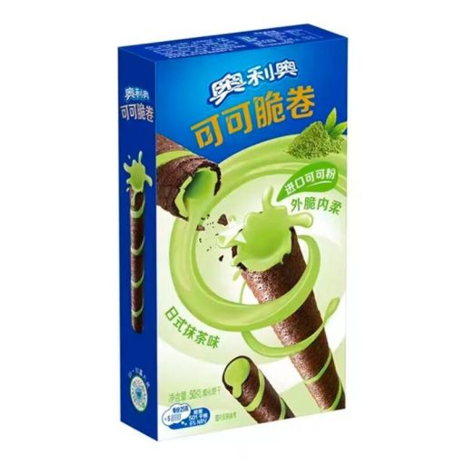 Oreo Kakaós Ropogós Ostyarudak Matcha Tea Ízű Töltelékkel 50g