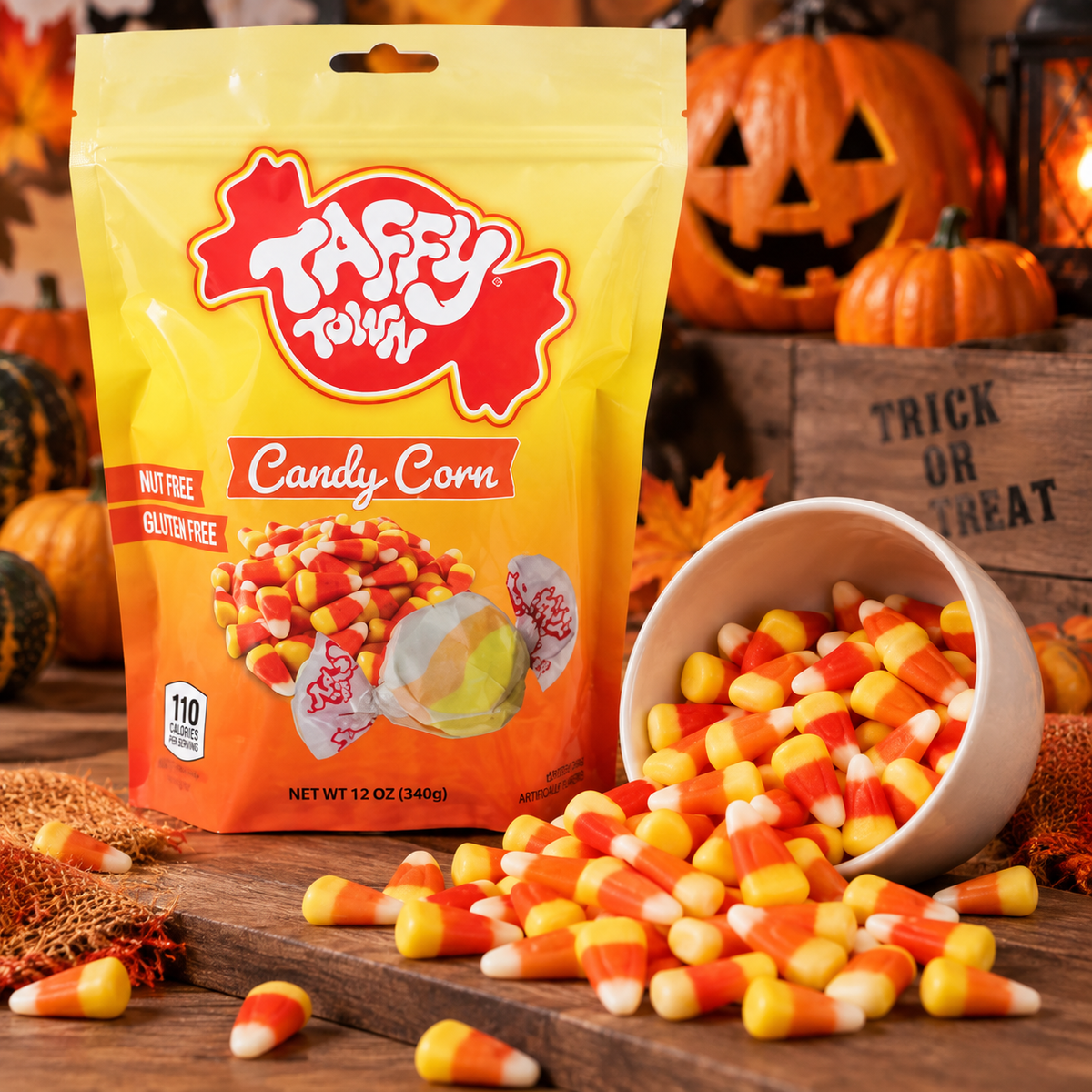 Taffy Town Candy Corn 340g