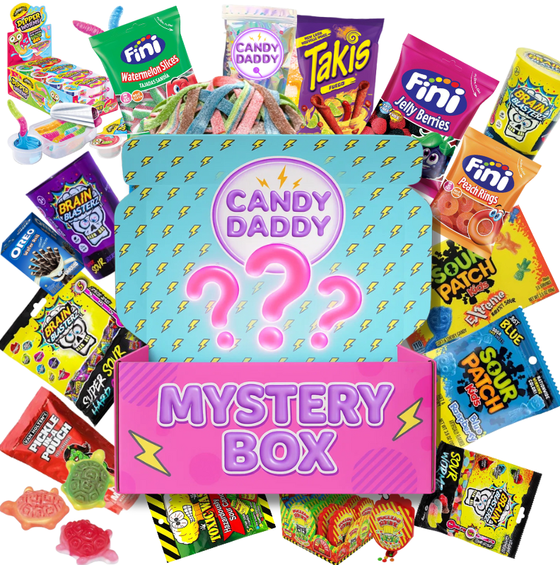 Candydaddy Mega słodycze - tajemnicze pudełko na przekąski