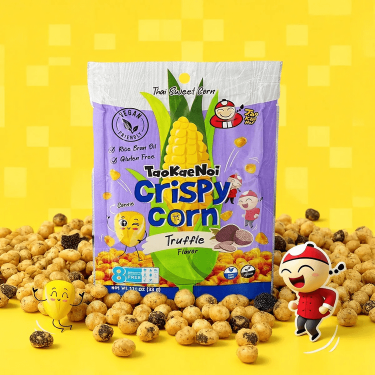 Tao Kae Noi Crispy Corn Truffle 33g ropogós szarvasgombás kukorica snack