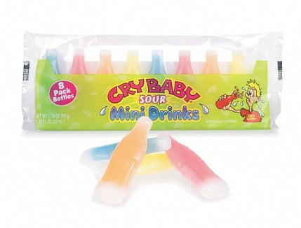 Cry Baby Wax Sour Mini Drinks 8 daraos 79g