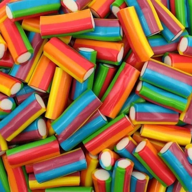 Tutti frutti Jumbo mini kábel gumicukor