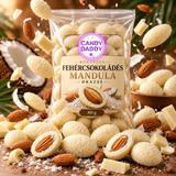 Ciocolată de nucă de nucă de cocos de migdale de ciocolată albă 100g
