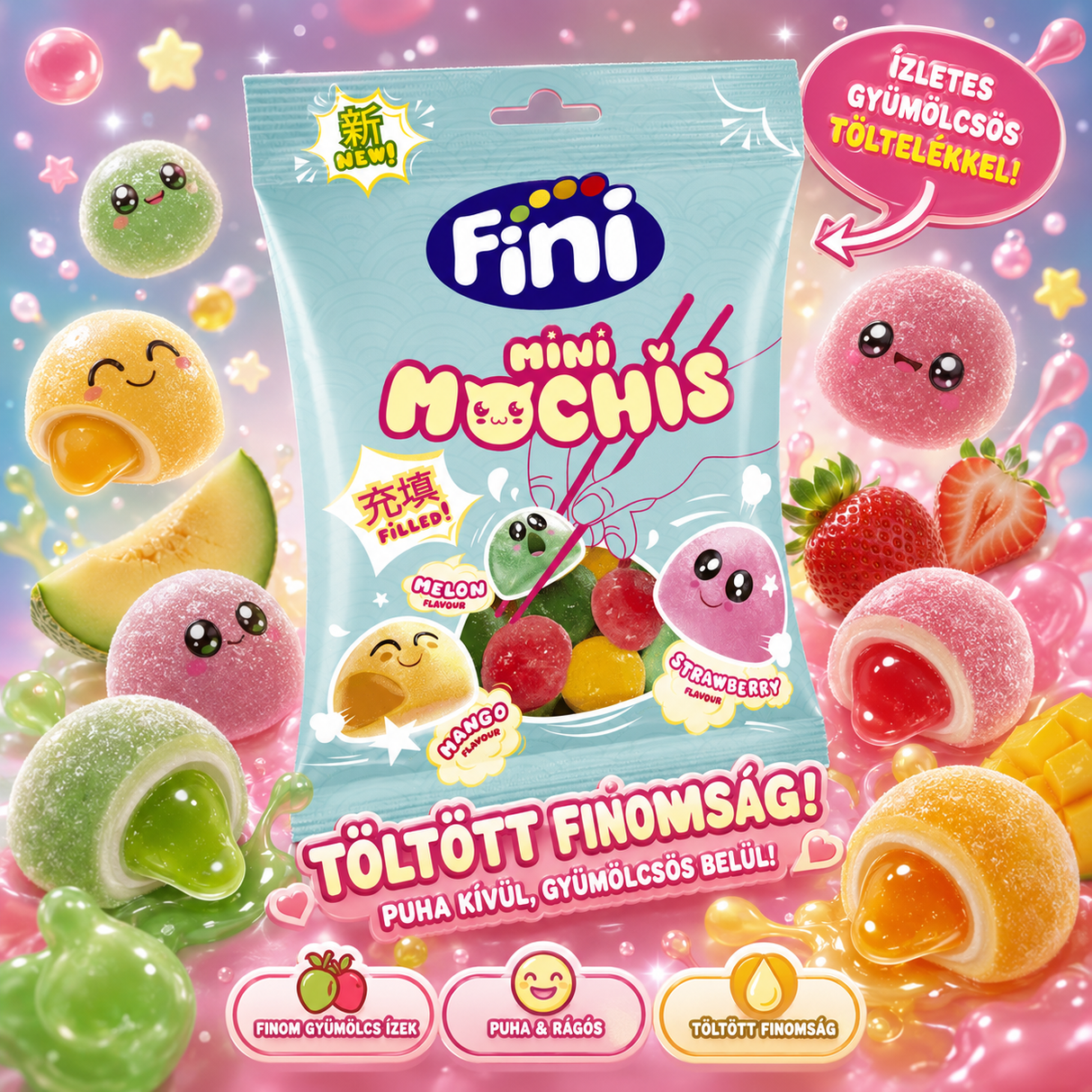 fini mini mochi töltött gumicukor